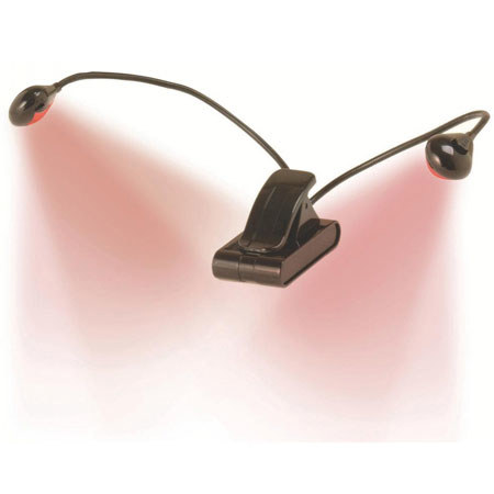 On-Stage LED202R Clip-On Orchestra Light with Dual Heads and Red Lights