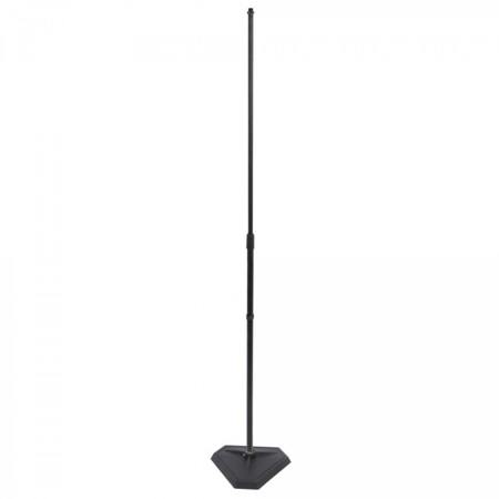 On-Stage MS7625B Hex-Base Quarter-Turn Threadless Mic Stand, Black