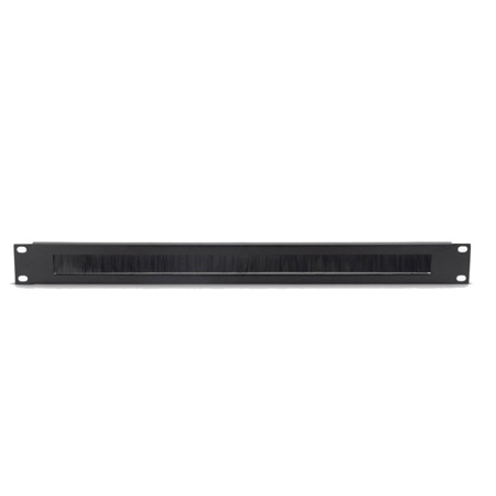 On-Stage RPBR2000 2U Rack Brush Panel, Black