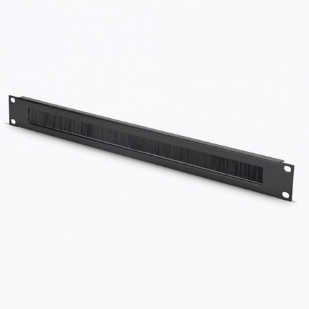 On-Stage RPBR2000 2U Rack Brush Panel, Black