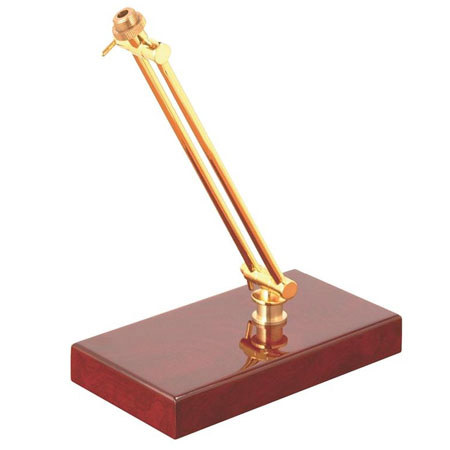 On-Stage WDS100 Executive Desktop Microphone Stand, Gold