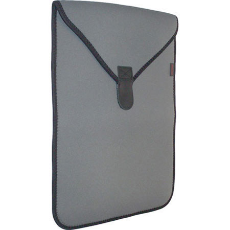 Op/Tech 4911152 Soft Pouch 15in Notebook Sleeve Steel