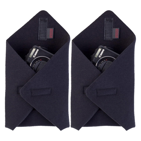 Op/Tech 15" Custom Soft Wrap, Black, 2-Pack