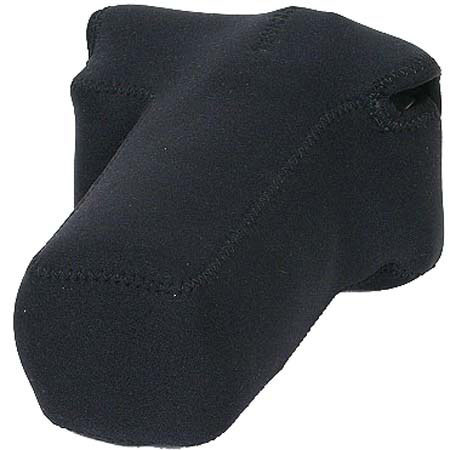 Op/Tech Soft Pouch Case for Digital Cameras with Zoom Lens - Black - #D-SLR Zoom