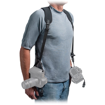 Op/Tech Double Sling, Black