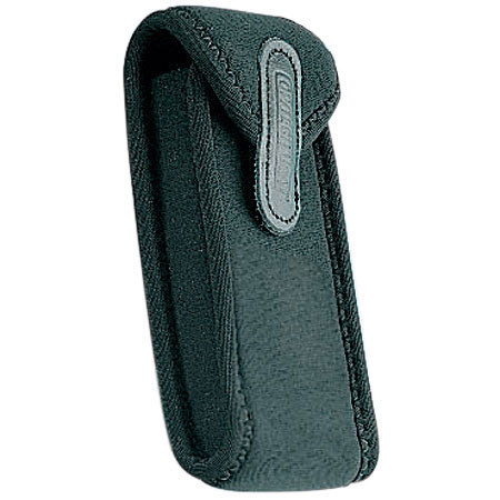 Op/Tech Euro Medium Phone Pouch, 2inx5inx3/4in- Black