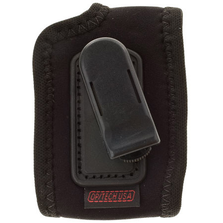 Op/Tech 7601549 Euro Mini Phone Pouch 2x3x0.75in Black