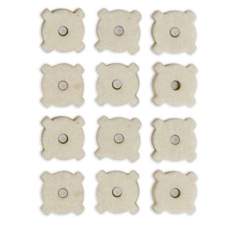 Otis Technology 7.62mm AR-10 Pad for Star Chamber Cleaning Tool, 12 Pack