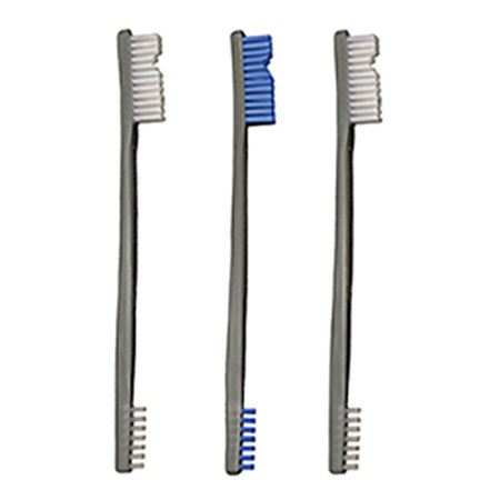 Pack AP Brushes 2 Nylon/1 Blue Nylon