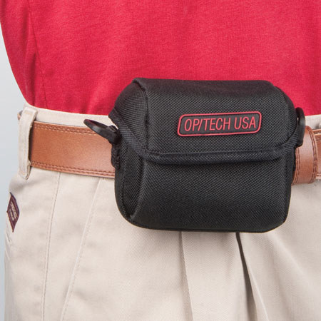 Op/Tech 4801134 Large Hipster Belt Pouch Camera, Black