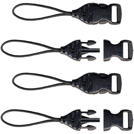 Op/Tech System Connectors - Mini QD Loops (Set of 4), Supports Maximum 2.5