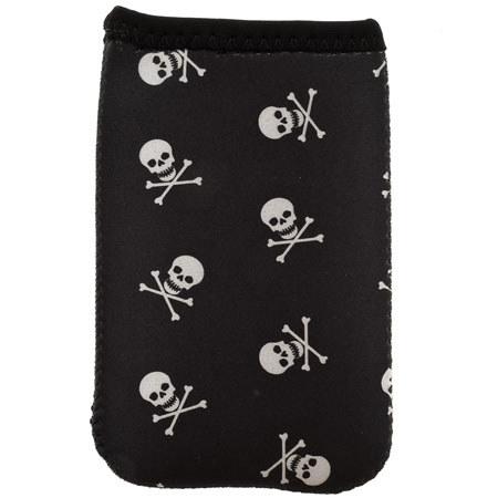 Op/Tech Soft Pouch/Smart Sleeve 324 (3.2x4.5") - Skulls
