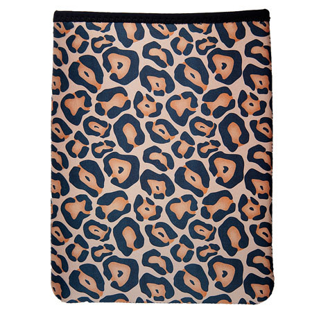 Op/Tech Soft Pouch/Smart Sleeve 770 (7.7x10.0") for iPad - Leopard