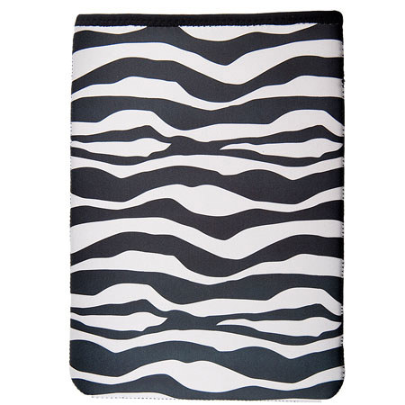 Op/Tech Soft Pouch/Smart Sleeve 770 (7.7x10.0") for iPad - Zebra