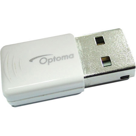Optoma BI-EXTBGN Mini IEEE 802.11b/g/n Wireless USB Adapter for Projectors