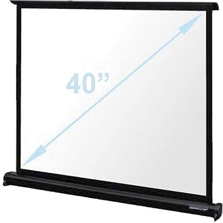 Optoma Lightweight 40in Tabletop Screen, Matte White