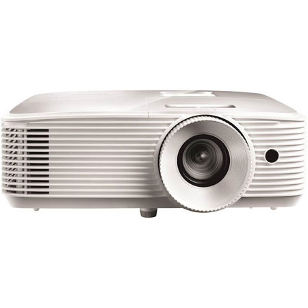 Optoma EH334 Full HD 3D DLP Multimedia Projector, 3600 Lumens, White