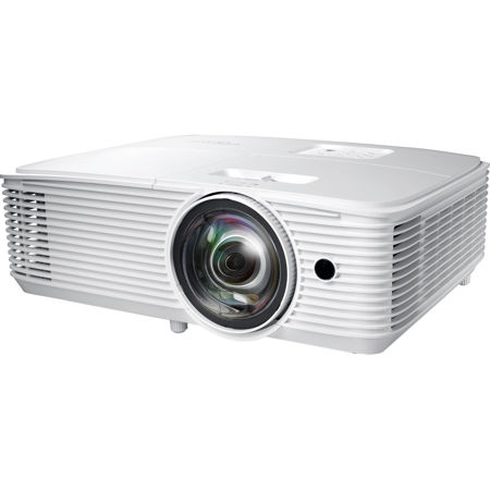 Optoma EH412ST Bright Full HD Short Throw DLP Projector, 1920x1080, 4000 Lumens
