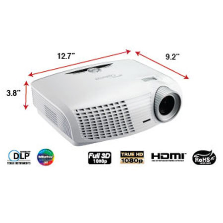 Optoma HD25-LV Full HD 1080p Multi-Region DLP 3D Projector