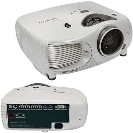 Optoma HD7100 Home Theater DarkChip DLP Advanced Widescreen Multimedia Projector, 1000 ANSI Lumens, Native 720P (1280 x 720) up to UXGA (1600 x 1200)