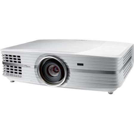 Optoma UHD60 4K Ultra HD Home Theater DLP Projector, White
