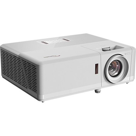 Optoma ZU406 WUXGA Laser Projector, 1920x1200, 4500 Lumens, White Chassis