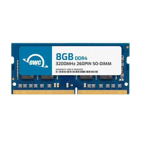 OWC 8GB 260-Pin DDR4 3200MHz Non-ECC SO-DIMM Memory Module