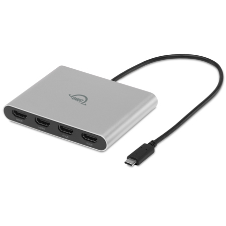 OWC / Other World Computing USB-C Quad HDMI 4K Display Adapter