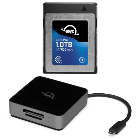 OWC Atlas Pro 1TB CFexpress Type-B Memory Card with Dual Card