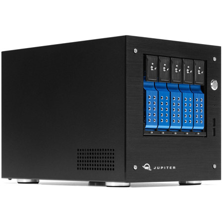 OWC / Other World Computing Jupiter Mini 5-Bay 100TB (5x20TB) NAS Server, Black