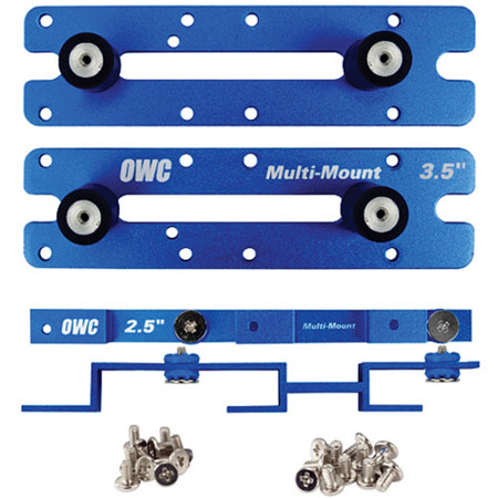 OWC Multi-Mount 2.5" to 3.5" & 3.5" to 5.25" Hard Drive Adapter Bracket Set