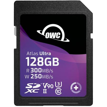 OWC / Other World Computing Atlas Ultra 128GB SDXC UHS-II V90 Memory Card