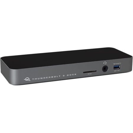 OWC 12-Port Thunderbolt 3 Dock w/Cable, Space Gray