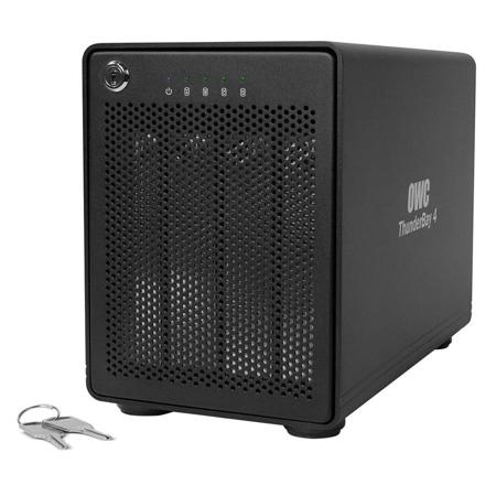 OWC / Other World Computing 32TB(4x8TB)ThunderBay 4 Hard Drive Array, RAID 5 Ed.