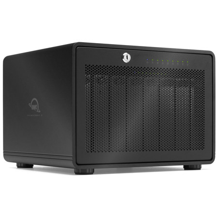 OWC ThunderBay 8 8-Bay 192TB Thunderbolt 3 RAID 5 External Storage Solution