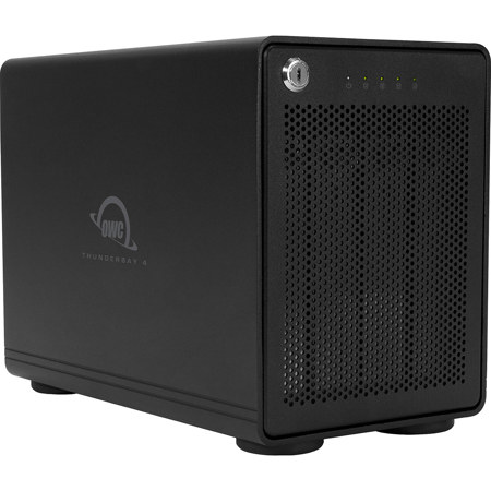 OWC / Other World Computing ThunderBay 4 4-Bay 48TB (4x12TB) Thunderbolt 3 RAID 5 Enterprise Edition Array, Black