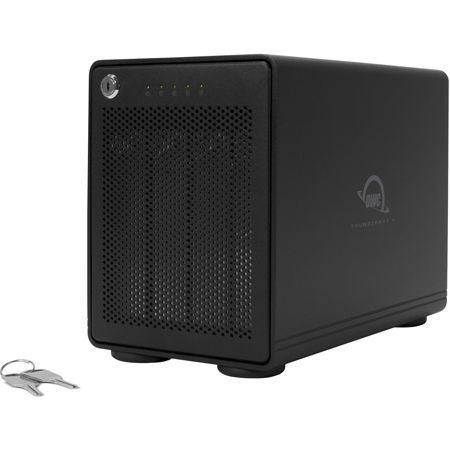 OWC ThunderBay 4 4-Bay 8TB (4x2TB) Thunderbolt 3 RAID 5 Array, Black