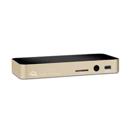 OWC / Other World Computing USB-C 10-Port Dock with 80 Watt Power Supply, Gold