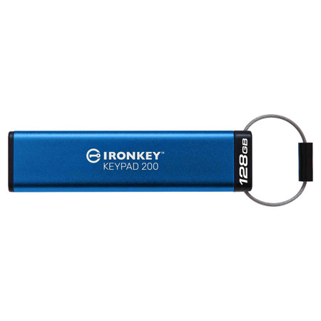 Kingston Technology IronKey Keypad 200 Series Encrypted USB 3.2 Gen 1 Type-A Flash Drive