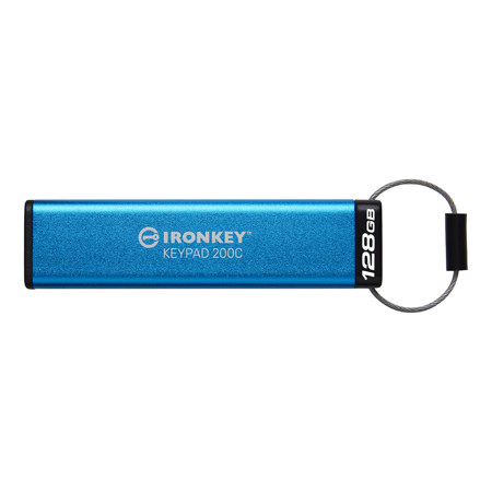 Kingston Technology IronKey Keypad 200 Series USB 3.2 Gen 1 Type-C Flash Drive
