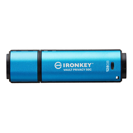 Kingston Technology IronKey Vault Privacy 50 Series Encrypted USB 3.2 Gen 1 Type-C Flash Drive