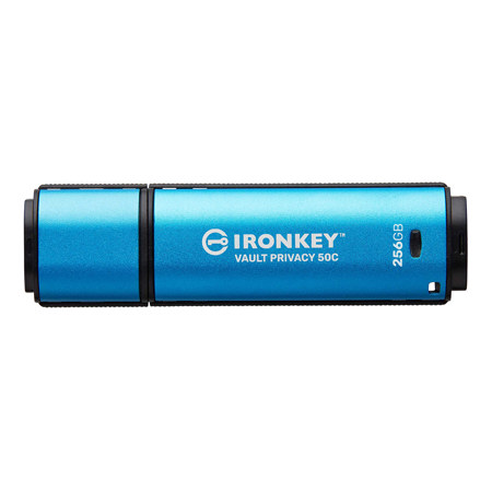Kingston Technology IronKey Vault Privacy 50 Series Encrypted USB 3.2 Gen 1 Type-C Flash Drive