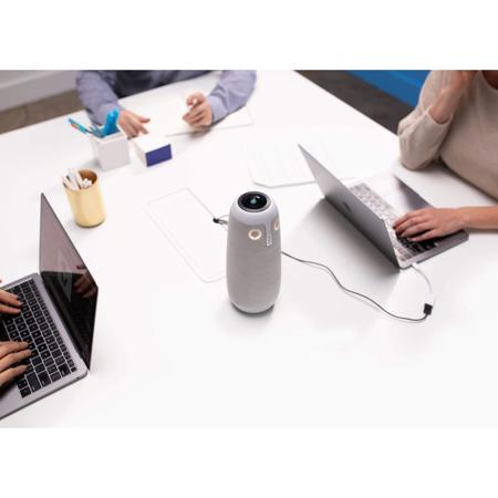 OWL Labs Meeting Owl Pro All-In-One Audio Video 360 Degree Conference Device, 1080p, light gray