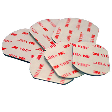 Optrix Adhesives Pack - 2 curved and 2 flat adhesives