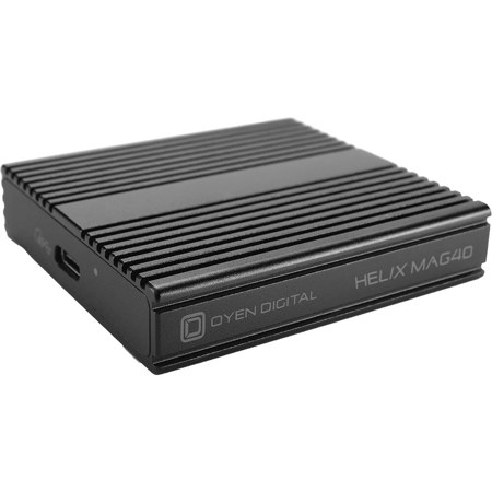 Oyen Digital Helix Mag40 2TB USB4 Portable Magnetic SSD M40-2T-BK