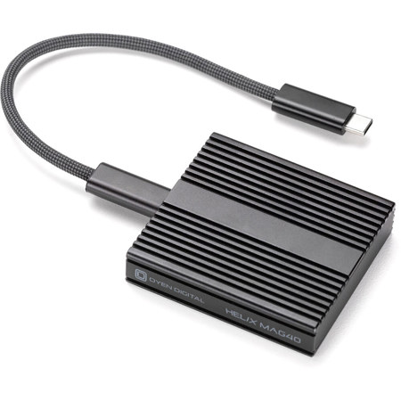 Oyen Digital Helix Mag40 2TB USB4 Portable Magnetic SSD M40-2T-BK