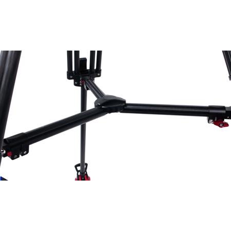 OZEN 20AL1HDS 2-Section Heavy-Duty Al Tripod w/AGILE 20S 100mm Fluid Head,S-Loc