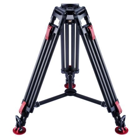OZEN 100CF2HD 100mm 3-Section Heavy-Duty Carbon Fiber Tripod