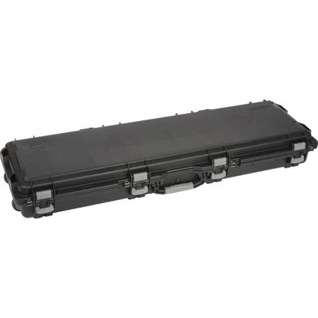 Plano 54" Field Locker Double Long Mil-Spec Gun Case w/Wheels, Blk, Cubed Foam