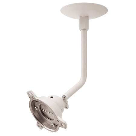 PanaVise Long Drop Ceiling Mount, White